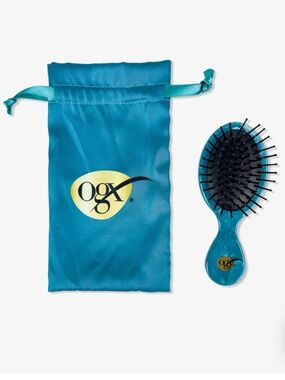 OGX Travel Hair Brush with carrying pouch